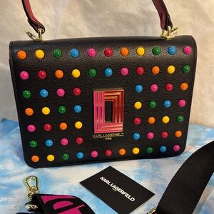Karl Lagerfeld Paris Simone colorful studs